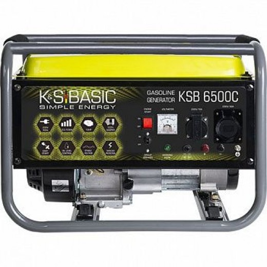 Бензиновий генератор K&S BASIC KSB 6500C 5.5kW