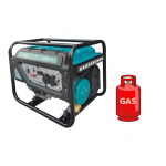 Генератор ГАЗ/бензиновий INVO H3500-G 2.8/3.0 кВт з ручним запуском